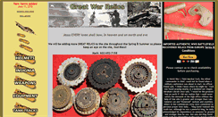 Desktop Screenshot of greatwarrelics.com